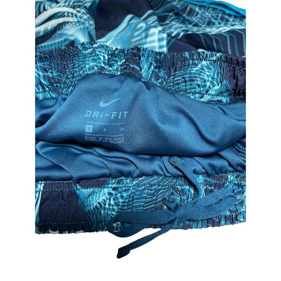 Nike Dri-Fit Dry Tempo Running Athletic Shorts Blue Chemistry Womens Size Small - Picture 4 of 13